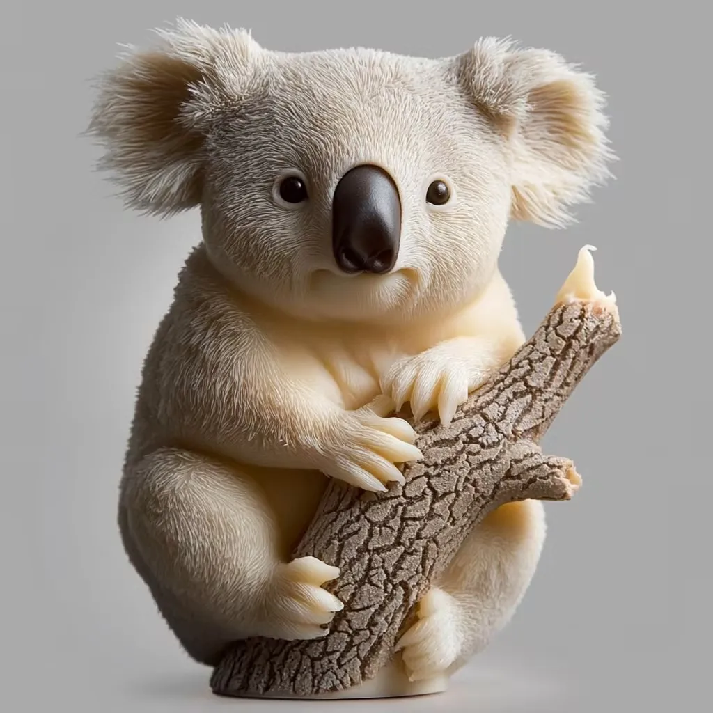 New Design Creative Silicone Abrasives Gypsum Ornaments Stereo Animal Aromatherapy Candle Mold DIY  Squirrel Food Moulds