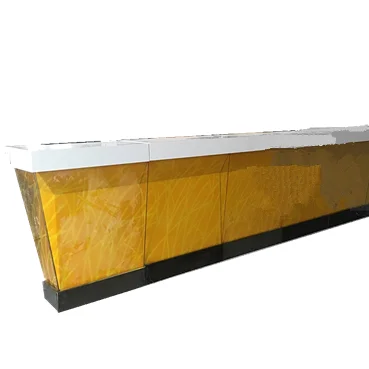 Bomacy Modern Nail Salon Furniture Nail Bar Manicure Table Salon Bar Table for Sale