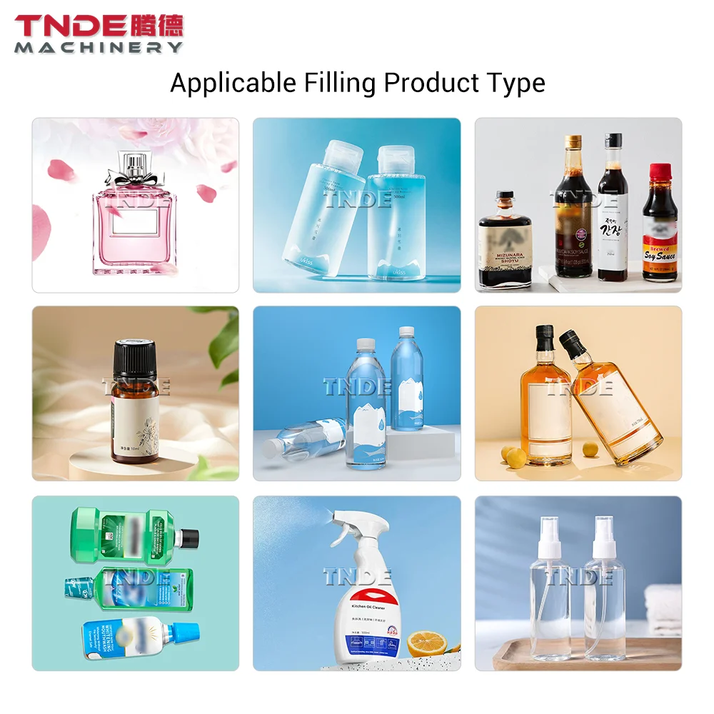 Yiwu Market Online 5ml-1000ml Automatic Liquid Filling Machine Shampoo Cosmetic Pneumatic Filling Machine
