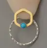 two-color turquoise
