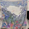 19# return to natural blue ing) - 135x135cm