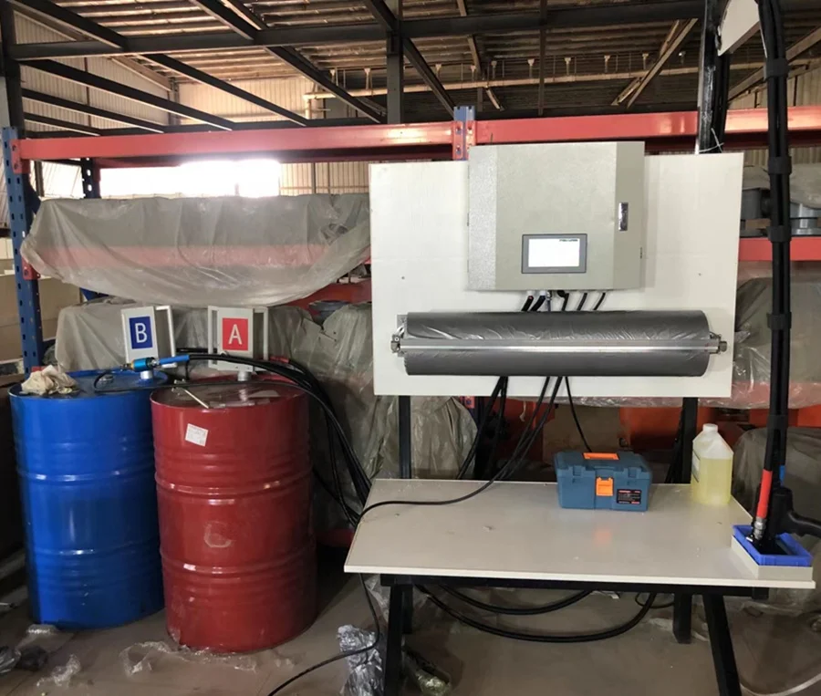 Make in China Field Packing Polyurethane Foam Injection Packaging Machine for Plant