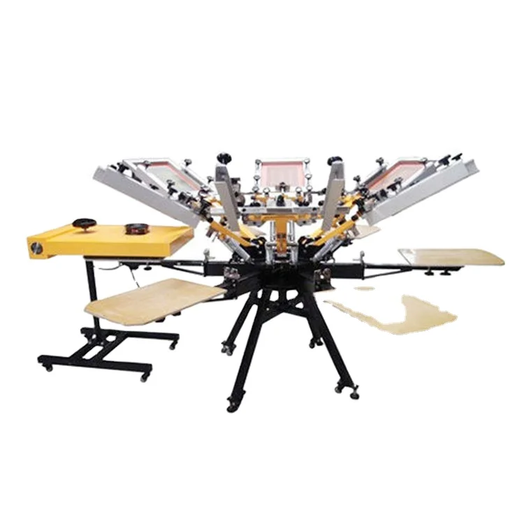 高精度ロータリーシルクスクリーン印刷機| Alibaba.com