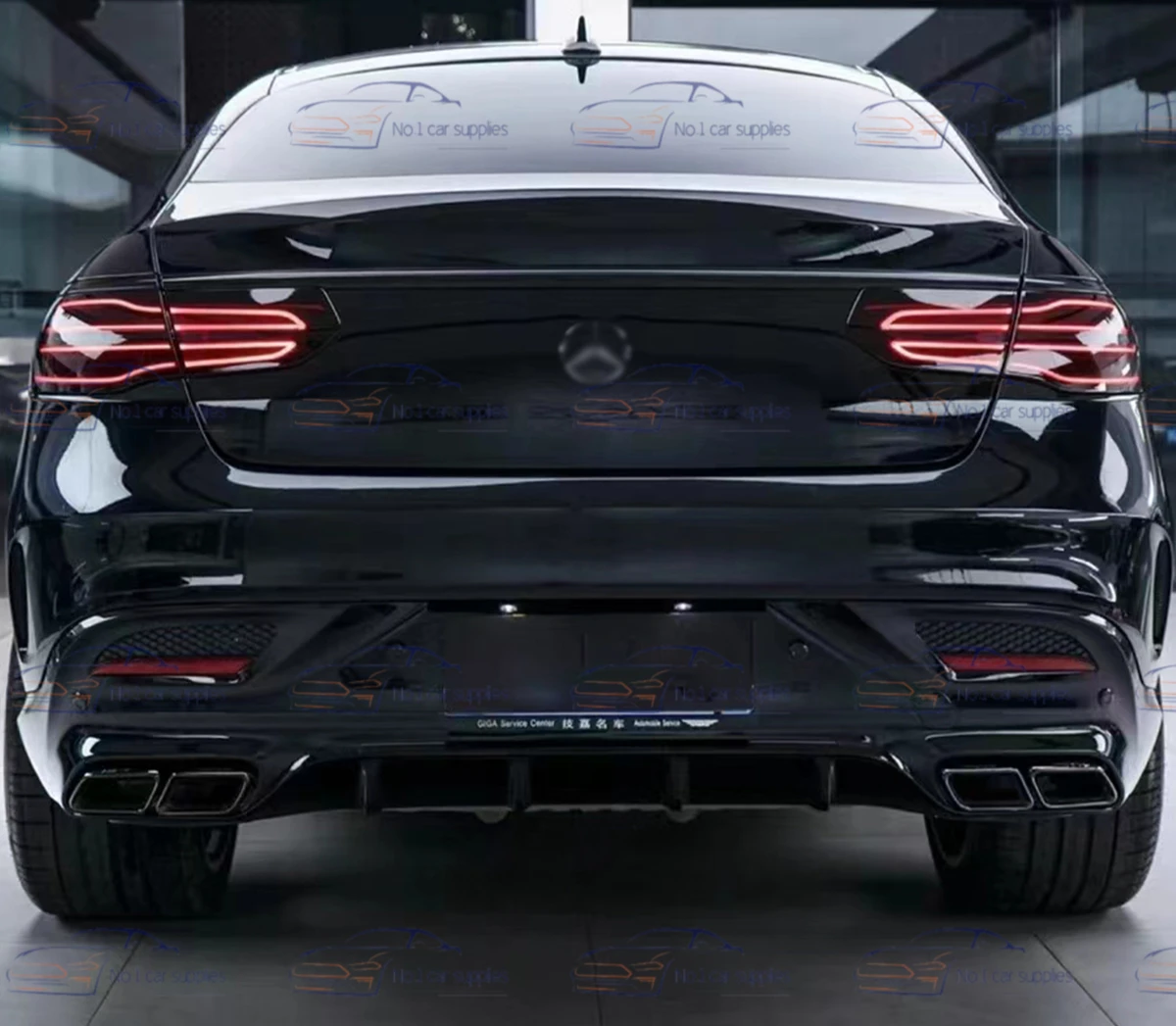 Car Bumpers For Mercedes Benz GLE Coupe W292 C 2015 2016 2017 2018 2019 ...