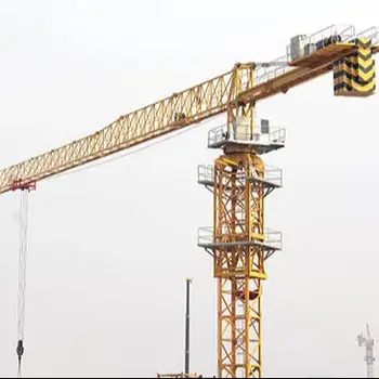 Hot Selling T6515-10 10 Ton Tower Crane from China New Hydraulic Tower Crane for Building Material Shops with Engine Pump Cores