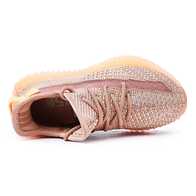 Wholesale Designer Kid Running Sneakers Casual Breathable Brand Shoes Designer Shoes Yeezy Yezzy 350 Kids Shoes