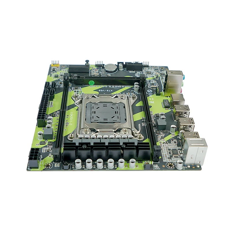 X79 Computer Mother Board H61 Chipset Desktop Mainboard Dual Channel DDR3 Xeon LGA2011 M.2 M-ATX Pc Motherboard