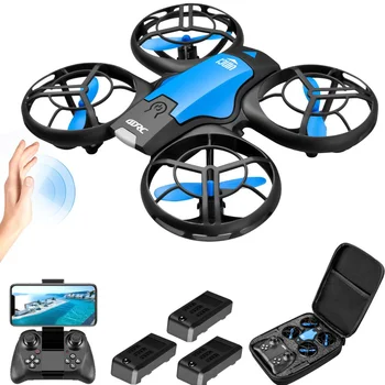 VR Flying Airplane Drone Gravity Sensor Hand / Voice / Remote Radio Control Interactive RC Helicopter Plane AirCraft Toys