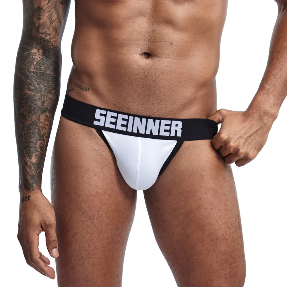 Gay Sexy Hot Vibrating Thong Quality Bamboo Mens Transparent Underwear  Boxer Briefs Men