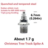 ต้นคริสต์มาส Track Spike-A-Silver