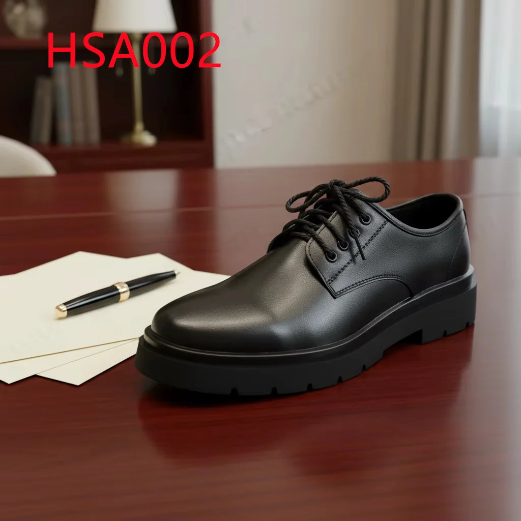 ZYF,government Staff Odor Control Lace up Style Men Dress Shoes Formal Occasions Simple Design Business Uniform Shoes HSA002