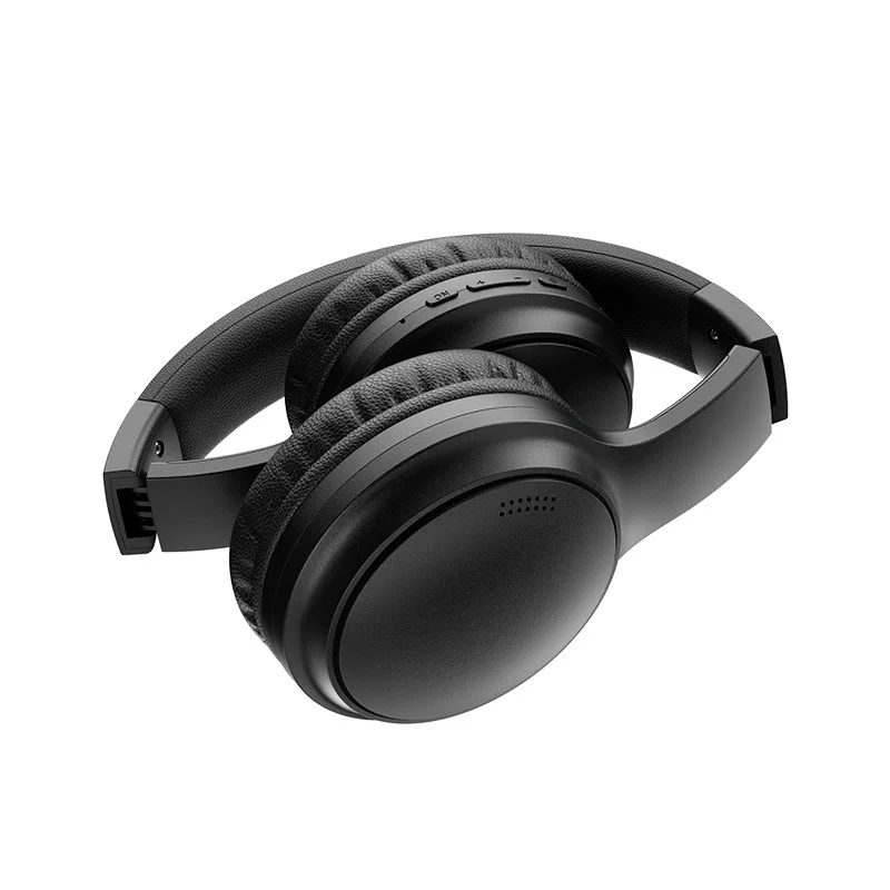 DOQAUS Deep Bass Foldable Lightweight Over Ear Headset Anc Wireless Headphone Noise Cancelling for Travel Music Sports