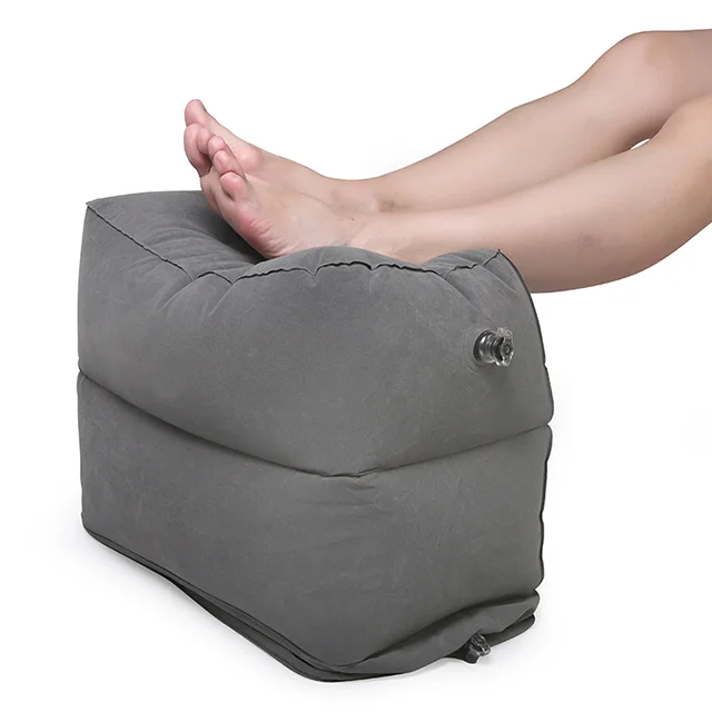Tapis De Repose-Pieds Gonflable, Repose-Pieds De Voyage En Tissu De