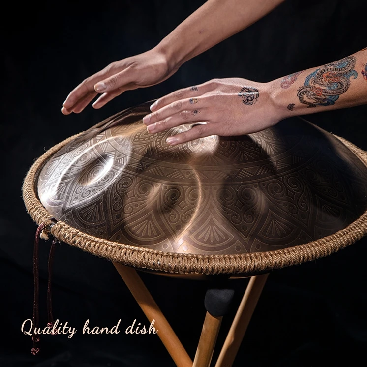 Factory Wholesale Handpan Drums Sets D Minor 440hz 17 Inches Steel 10 ...