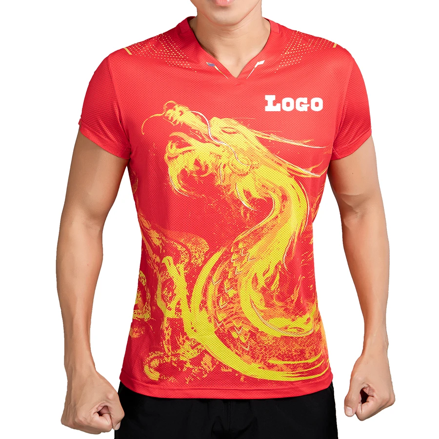 camisetas deportivas cuello chino