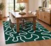 Green & White