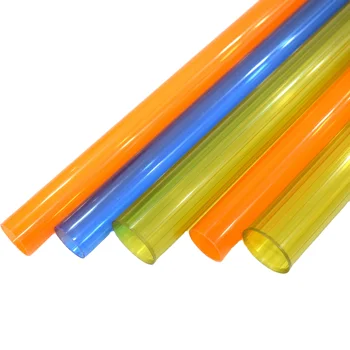 china  manufacture customizable cheap price plastic tube abs extruded pipe toy pvc tubes