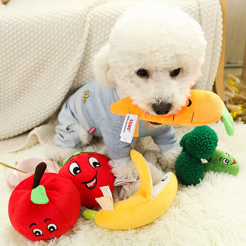 Dog Toy Vegetable Shape – Easy Spot