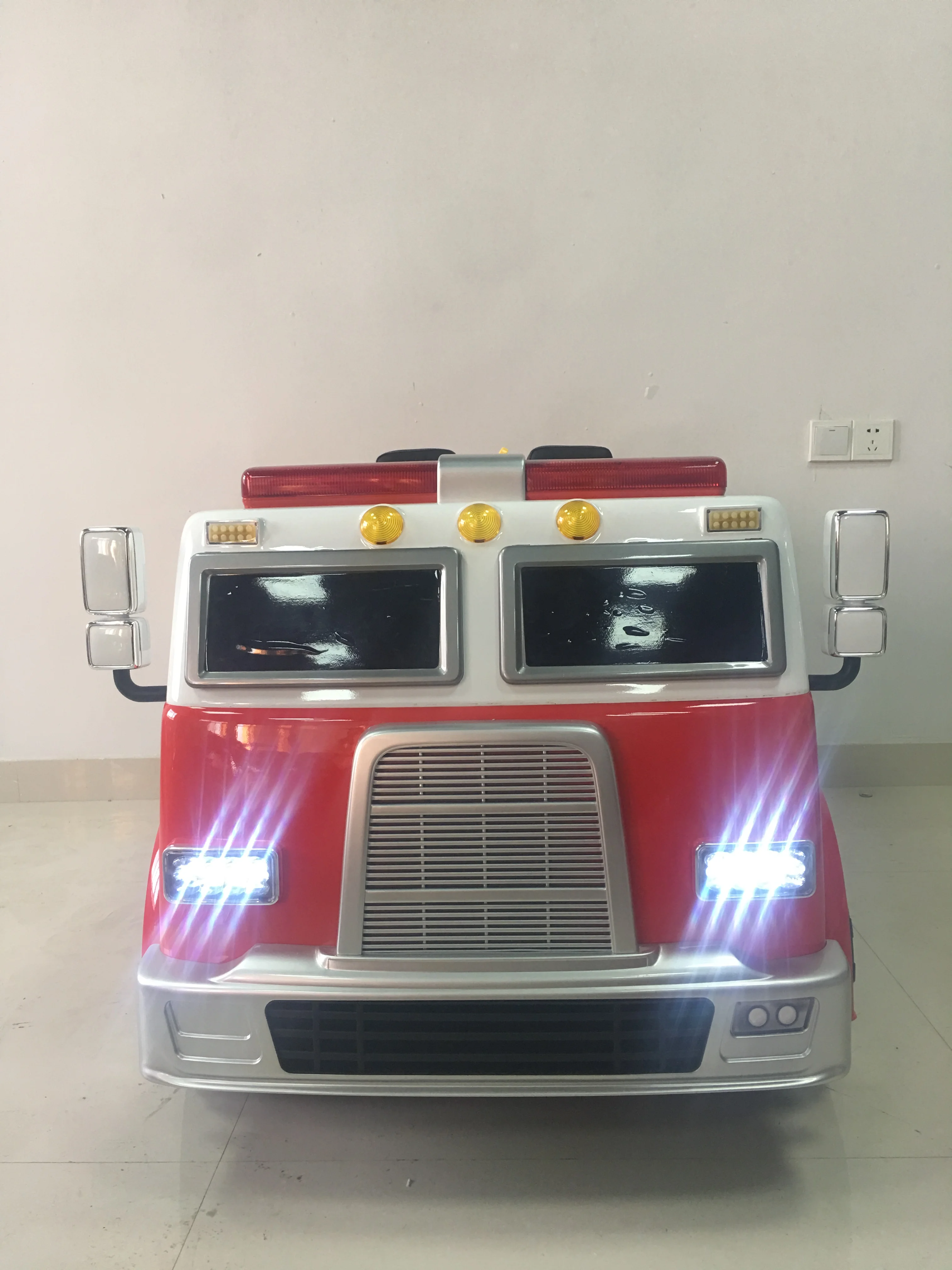 Fire Fighting Kids Electric Truck - Battery Powered Fun