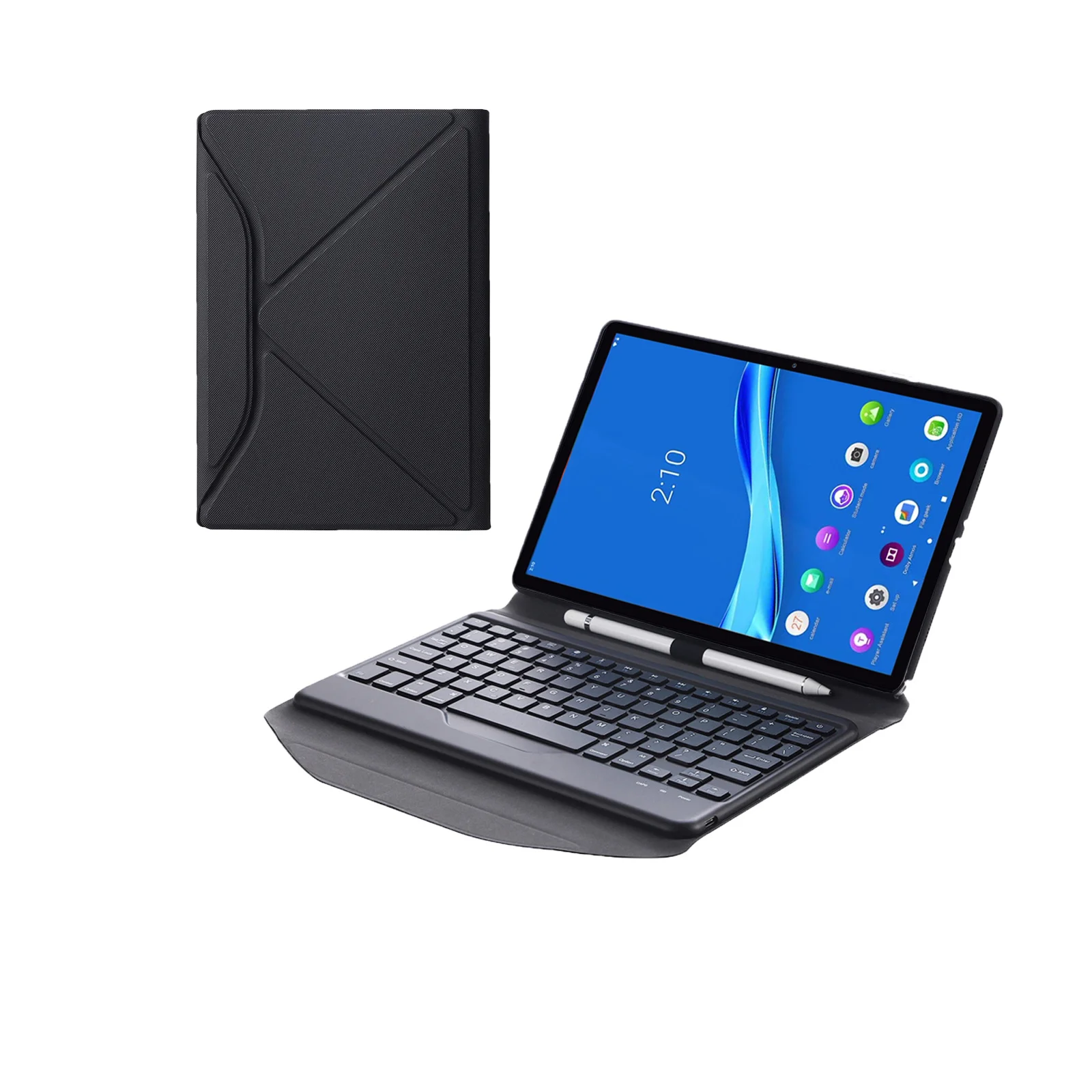 Cyke Flip Cover Tablet Keyboard Case For Lenovo Tab M10 Fhd Plus 2nd Gen   Tb-x606f Tb-x606x 2020 - Buy Tablet Keyboard Case For Lenovo Tab M10  Fhd Plus 2nd Gen,Tablet Keyboard