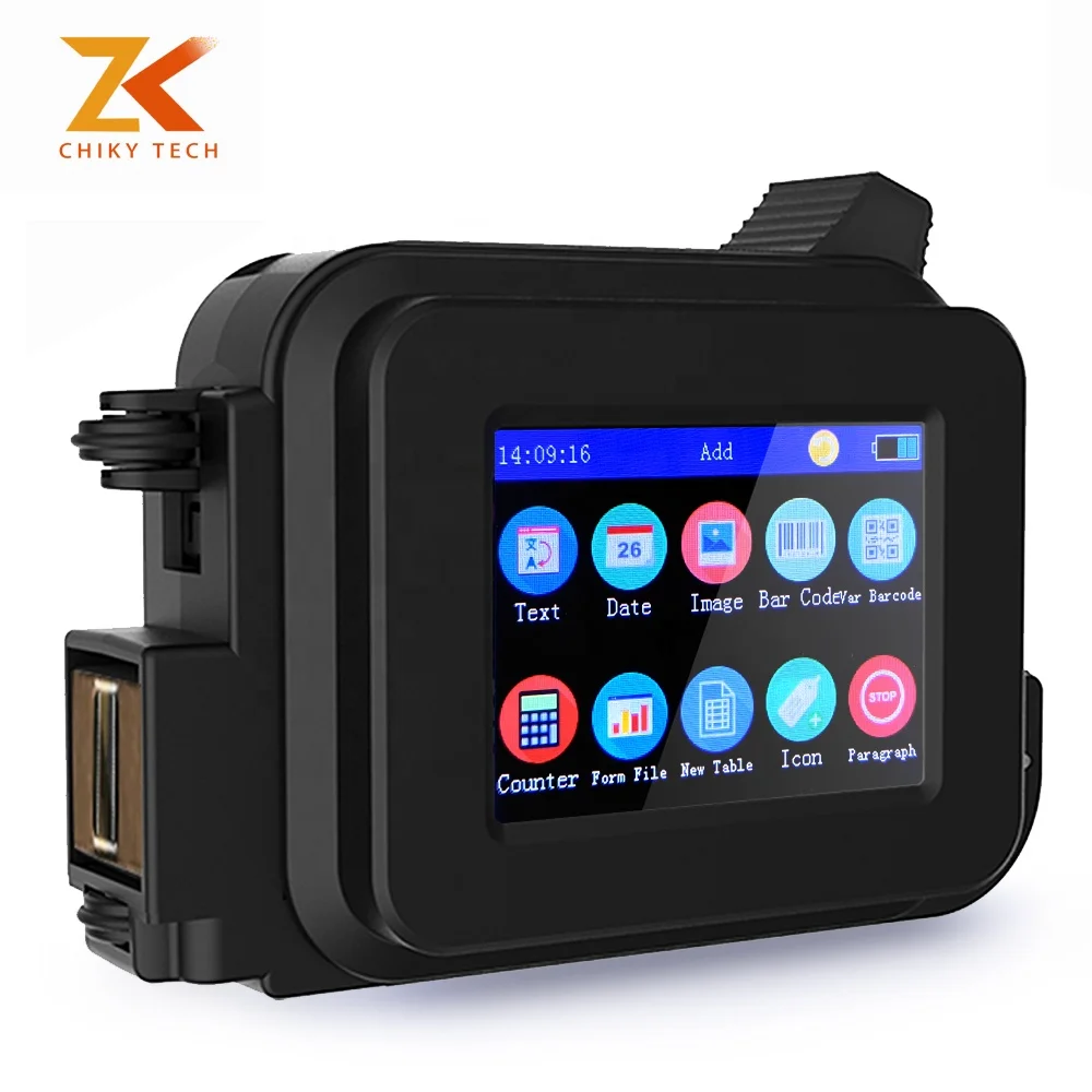 Alibaba.com: New 600 Dpi Mini Handheld Inkjet Printer with Cable ...