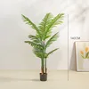 Green 1.4m Areca palm with few leaves 9 leaves