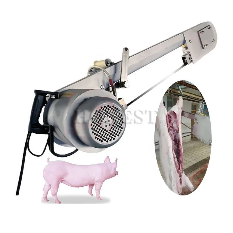 High Efficiency Beef Cutting Machine / Cattle Slaughter Knife / Carcass Splitting Saw