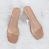 Scarpe trasparenti