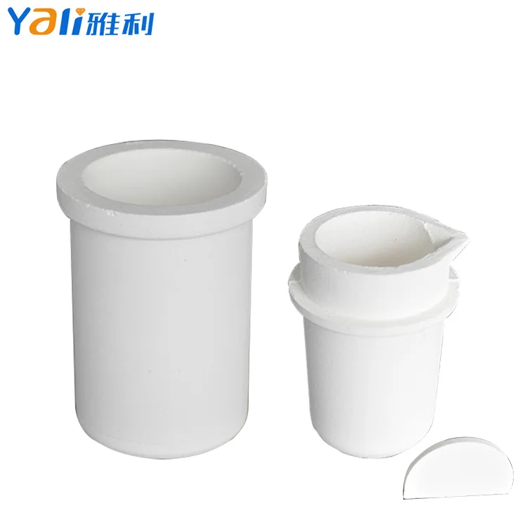 1-4KG Melting Quartz Crucible Ceramic Outer Shield Ceramic Crucibles Smelting Shields Casting Mold Jewelry Tools