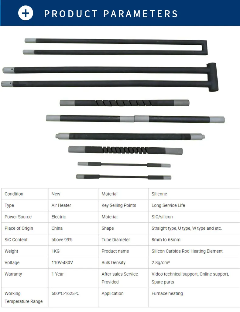 Silicon Carbide Heater Element