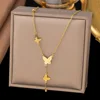 Collana con Pendente Placcato Oro 8