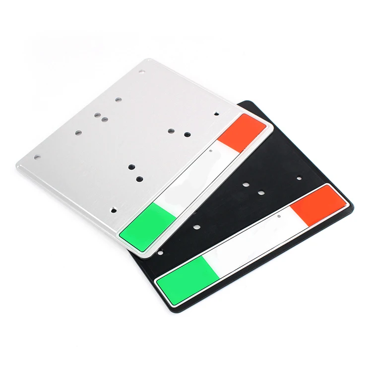 High Quality Universal Motorcycle Plate Frame Wholesale License Plate Frame Custom License Frames for Vespa