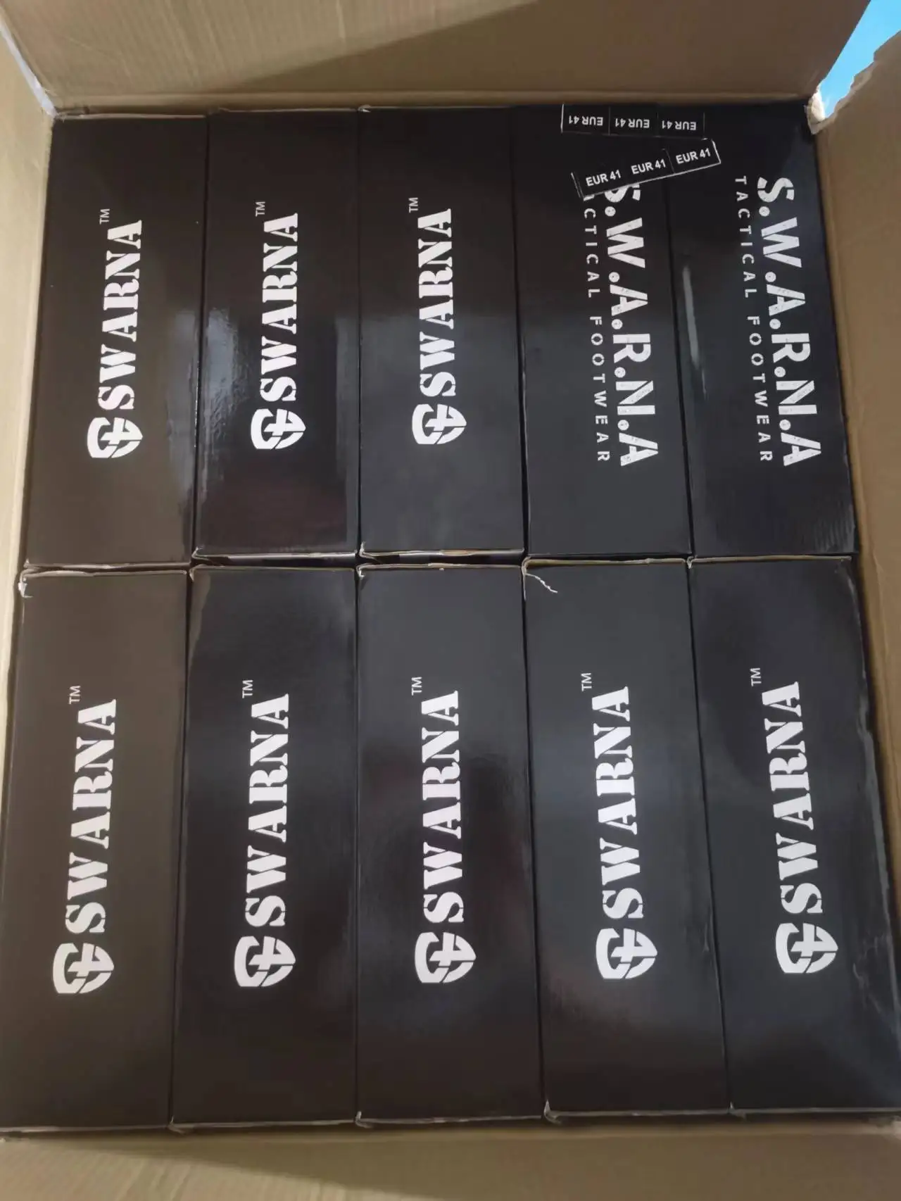 Packaging & shipping specifications