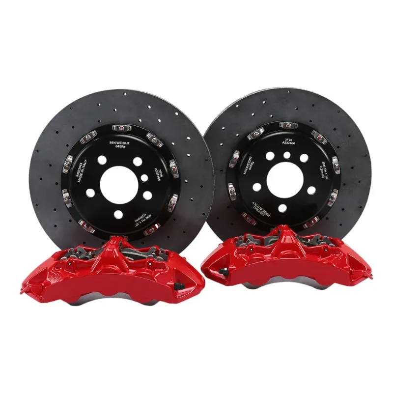 Big 10 Piston Brake Caliper Model Kit 440MM Disc For Ford Mustang Bronco Explorer Ranger T7