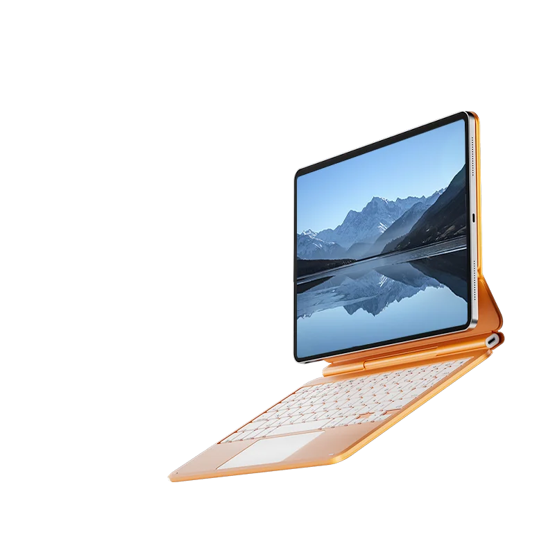 Stable Chipset Metal Floating Magnetic Keyboard Case Smart Touchpad High Reliability Wireless Keyboard Cover for iPad Pro 13