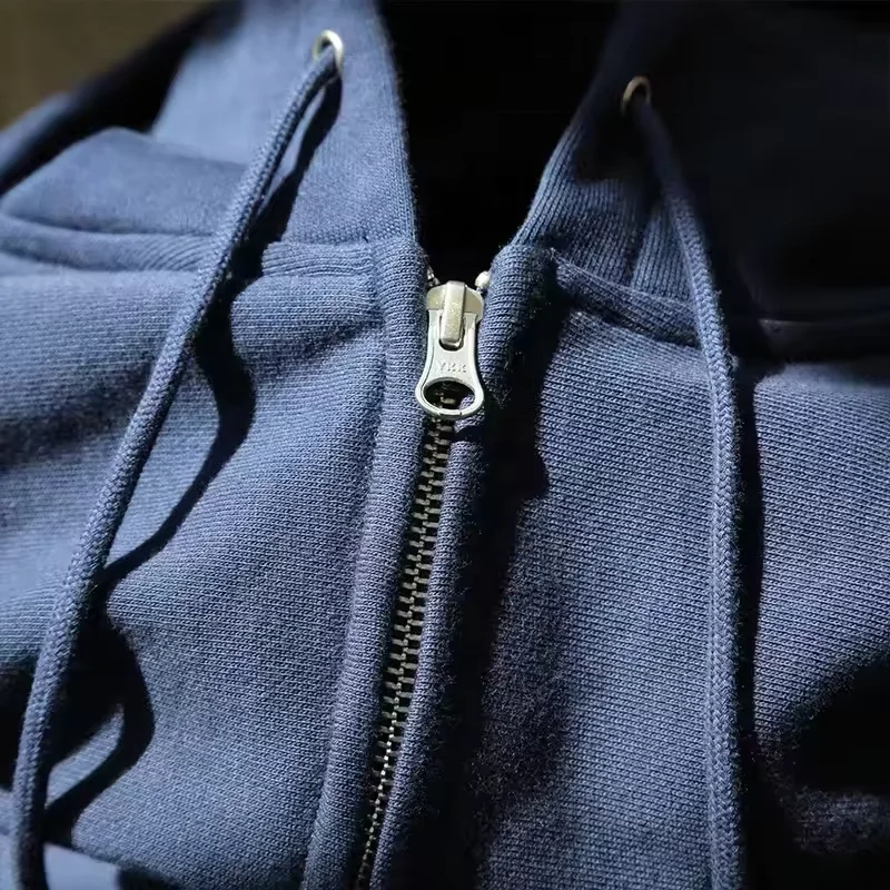 JL2420A High Quality Embroidery Polo Sweatshirt Men Pre-Shrunk Cotton Half Zipper Pullover Sweatshirts for Men