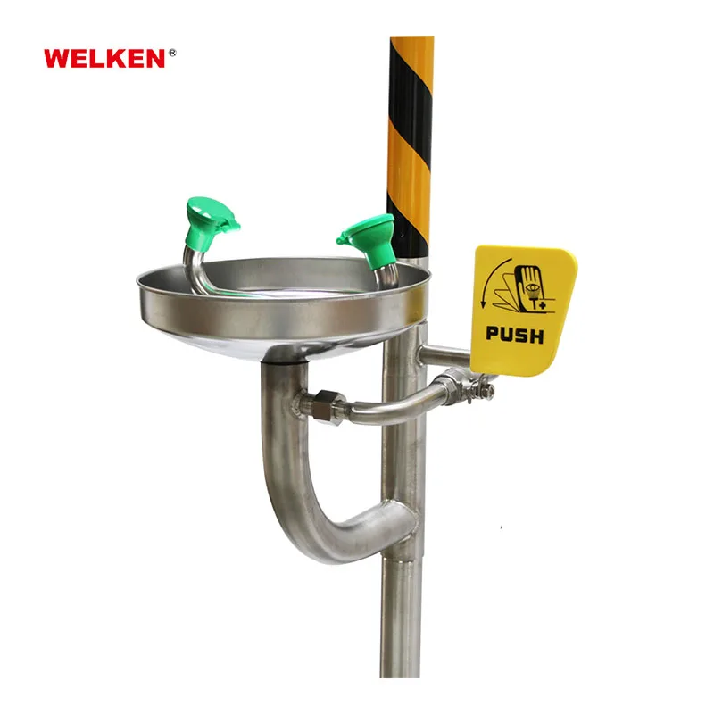 Combination Unit Portable Emergency Emergency Safety Shower and Eyewash Station Liquid Eyewash