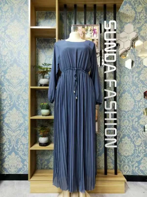 Islamic Clothing Manufacturers Hot Sell Islamic Turkey Dubai Women Clothing  Long Sleeves Abaya Islamic Clothing Modest Khimar Hi