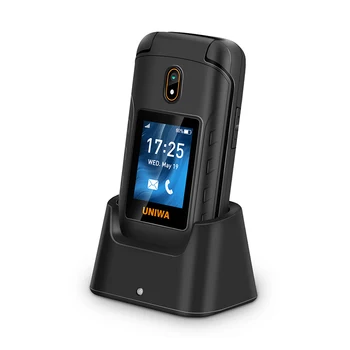 Uniwa V909t 2021 Upcoming 4g Volte Keypad Mobile 2250 Mah Battery Flip ...