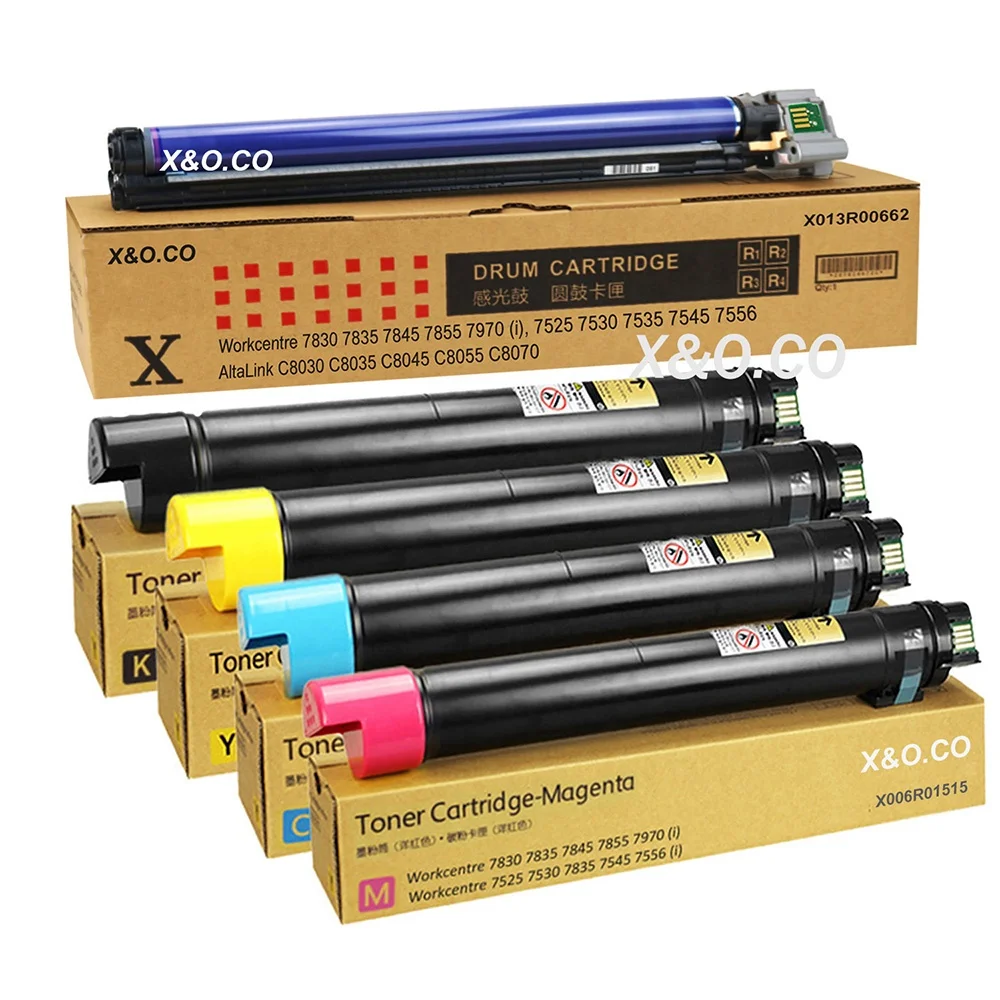 Unité De Tambour Compatible Xerox 013R00662 - Pour WorkCentre 7525/7545, AltaLink C8035/C8055, Etc.