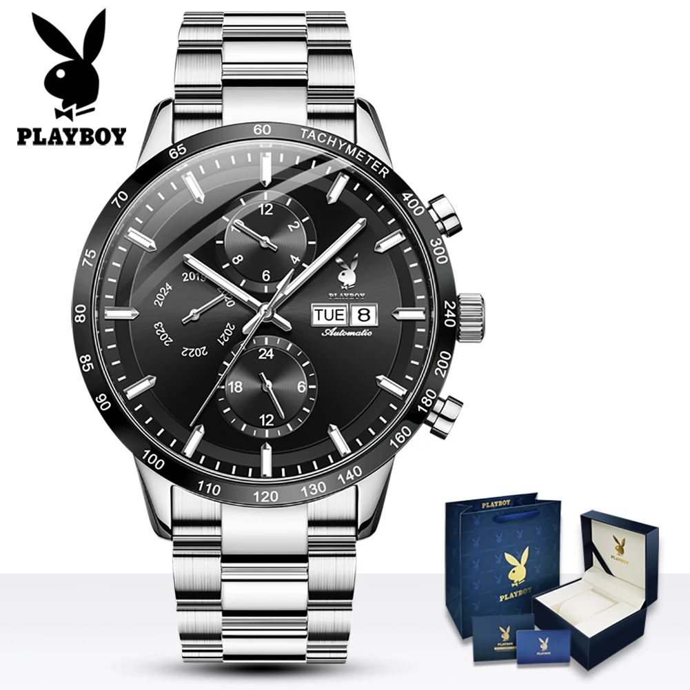 Playboy 3802 OEM Digital Custom Logo Watch - Sport Chronograph
