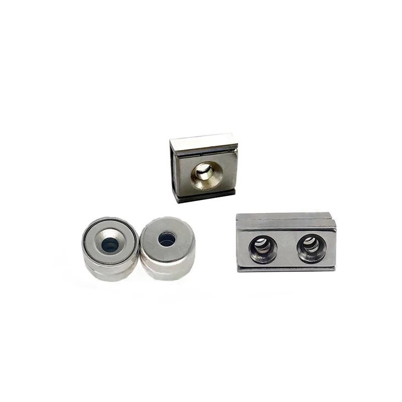 Tornillo Magnético con Asiento Tipo Parada Rectangular DIN Acabado en Zinc Acero Inoxidable Diente Exterior HXCC HXCS HXCR 8 10 12 15 20 25