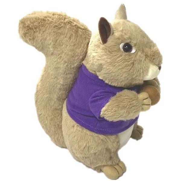 Purple squirrel stuffed deals animal