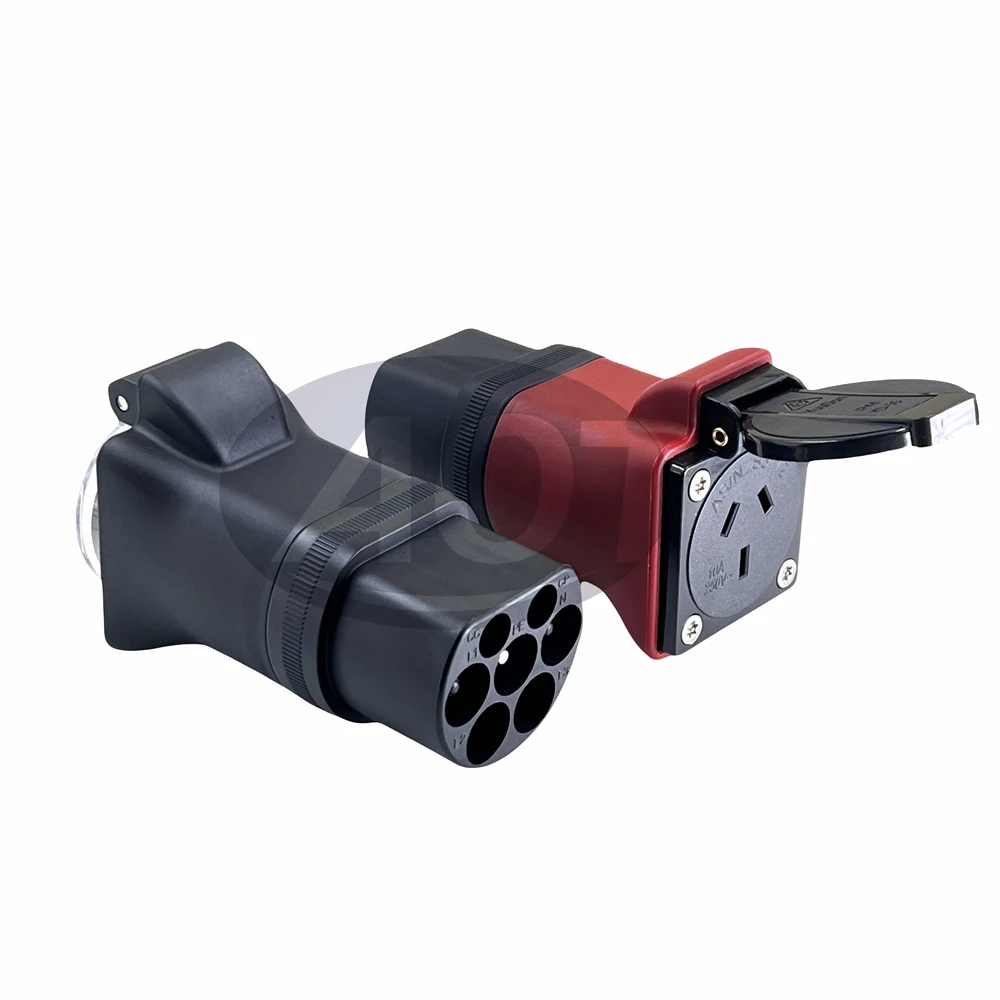 AOTAI EV adapter Type 2 Male adapter on charging station 220V AC charger for golf car