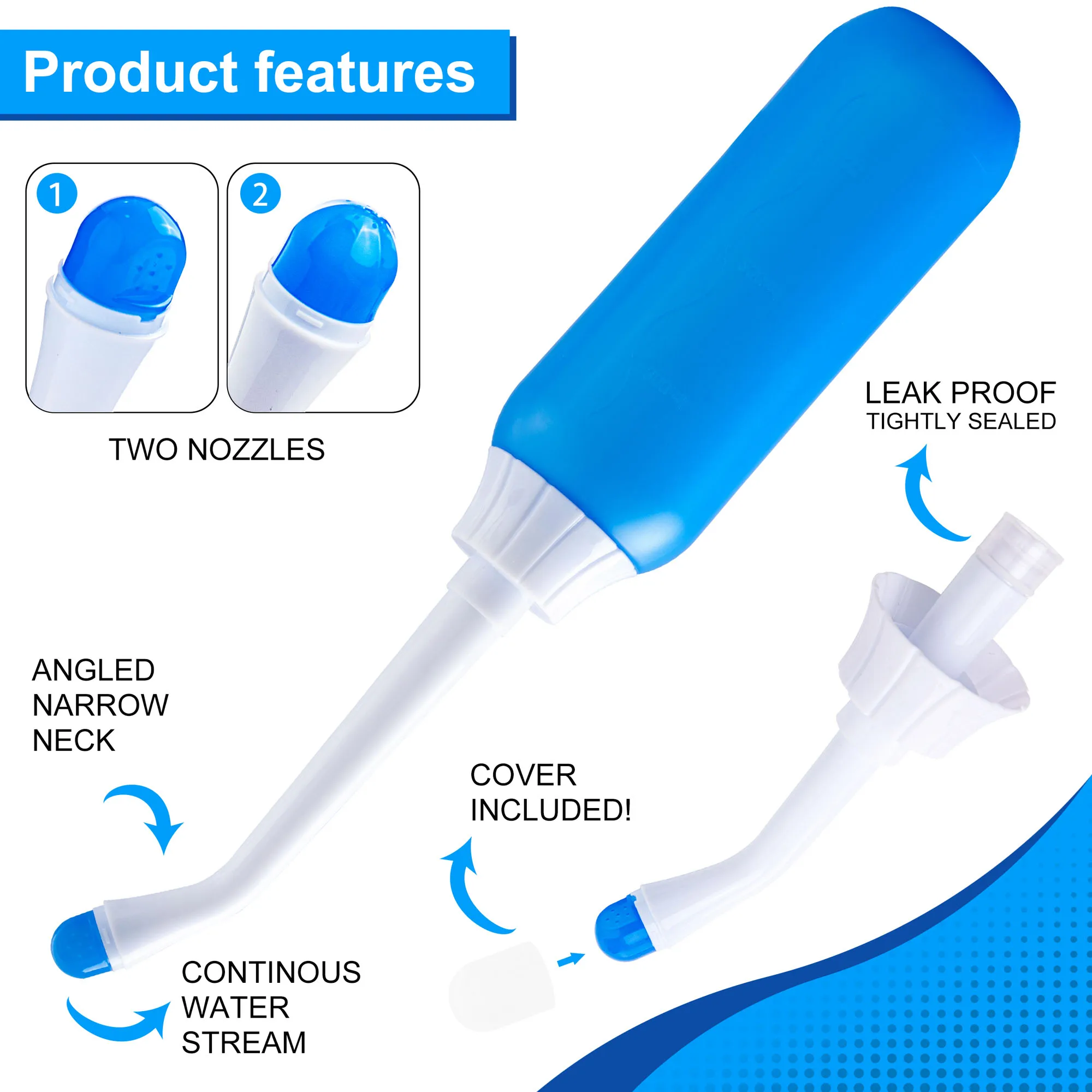 Peri Bottle Feminine Care Portable Travel Bidet For Women Handheld Bidets The Butt Washing