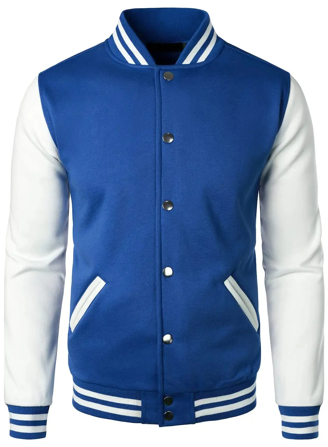 Design Baseball letterman Long Sleeves Unisex Sports Wear Sweatshirt Varsity Jacket mens_voghion.com