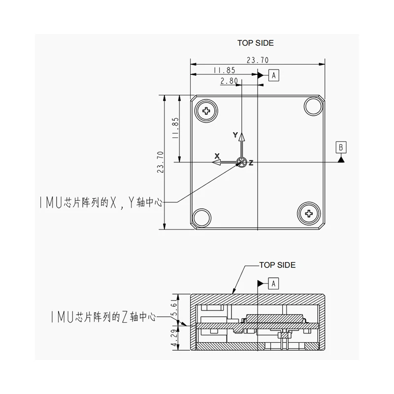 Multi-Axis MEMS 618 IMU for Precision Sensing