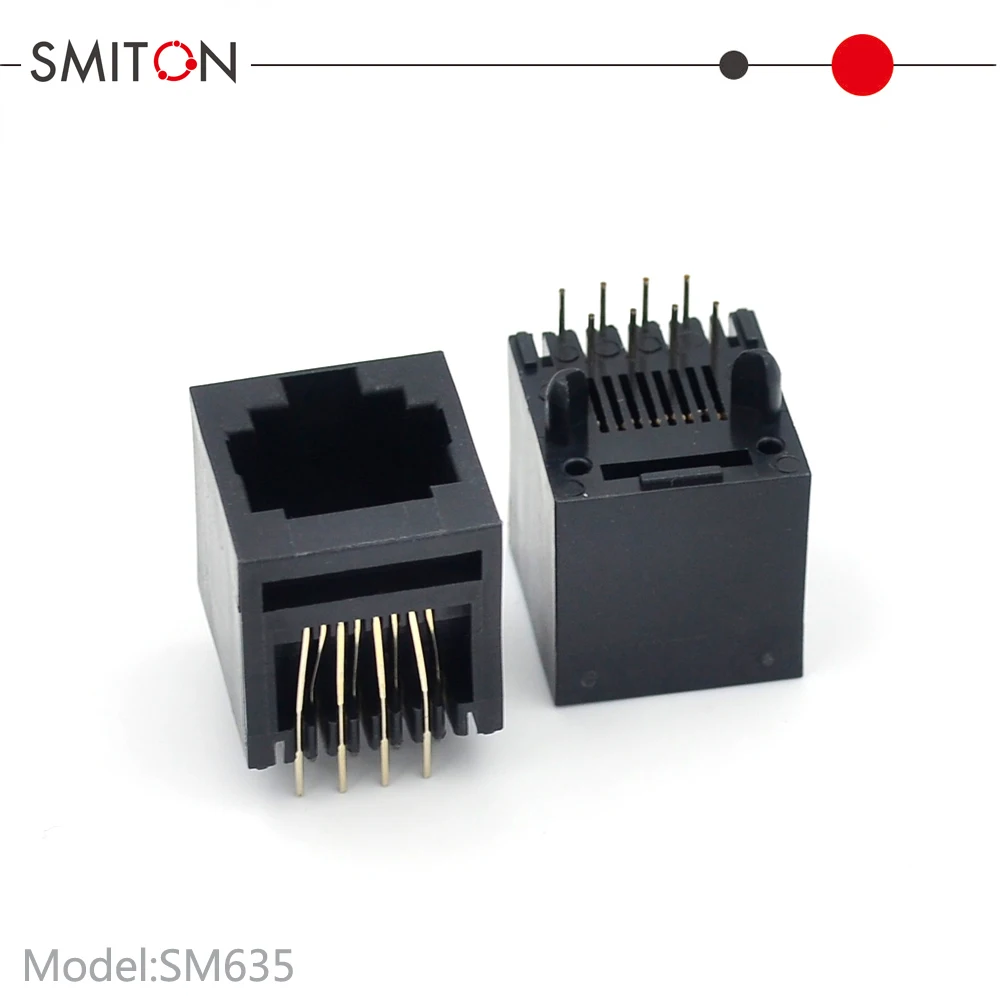 Rj45 Modular Jack Connector 8p8c Network Rj45 Female Connector - Buy ...