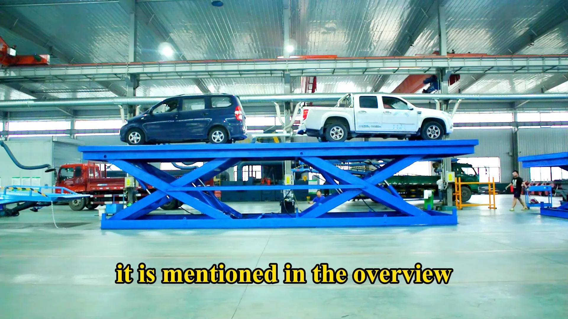 Mini Electric Hydraulic Lift Table Fixed Warehouse Stationary Man