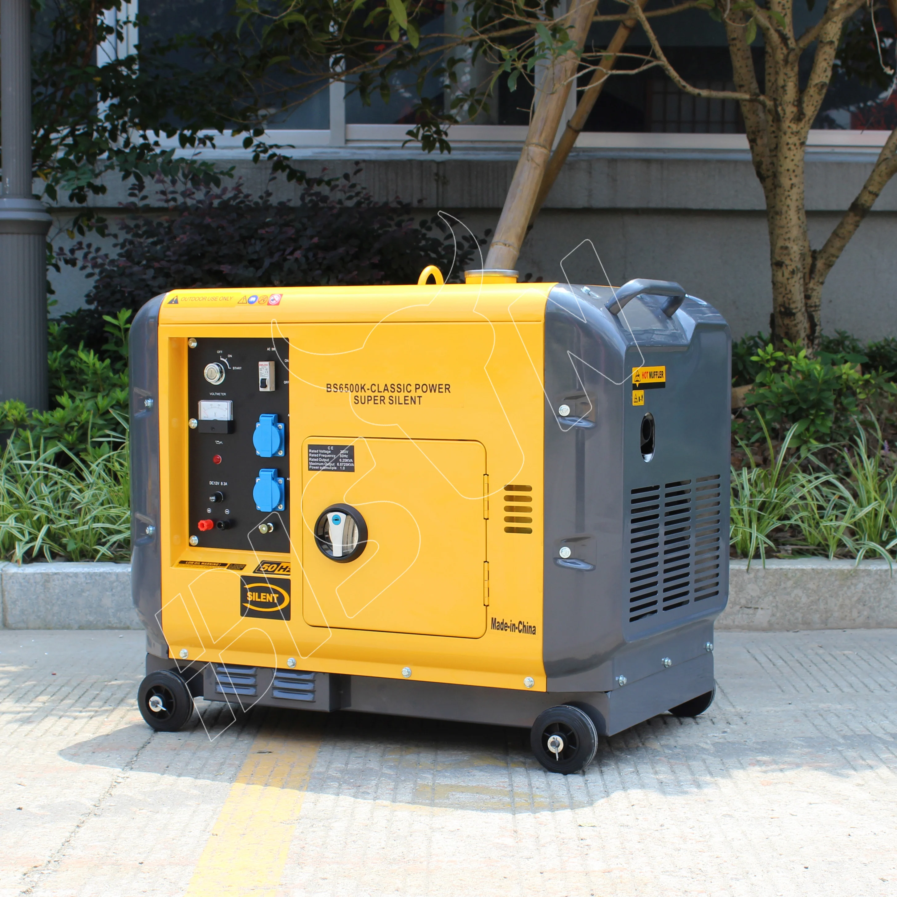 Silent Generator For Sale,Copper Wire 4 Stroke Single Cylinder Diesel